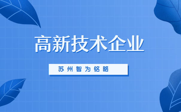 高新技術企業(yè)申報