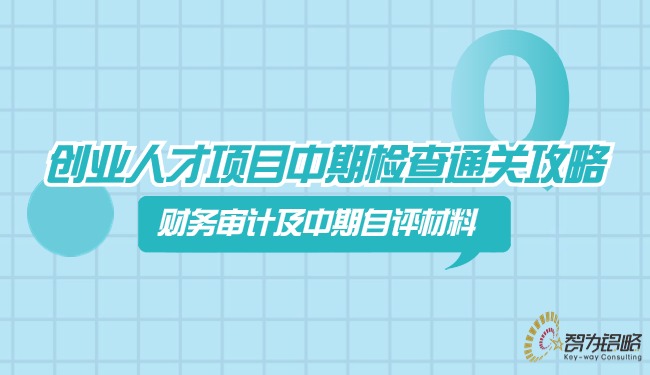 創(chuàng)業(yè)人才項目中期檢查通關(guān)攻略—財務(wù)審計及自評材料.jpg