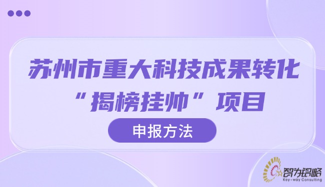 蘇州市重大科技成果轉(zhuǎn)化“揭榜掛帥”項目咨詢方法.jpg